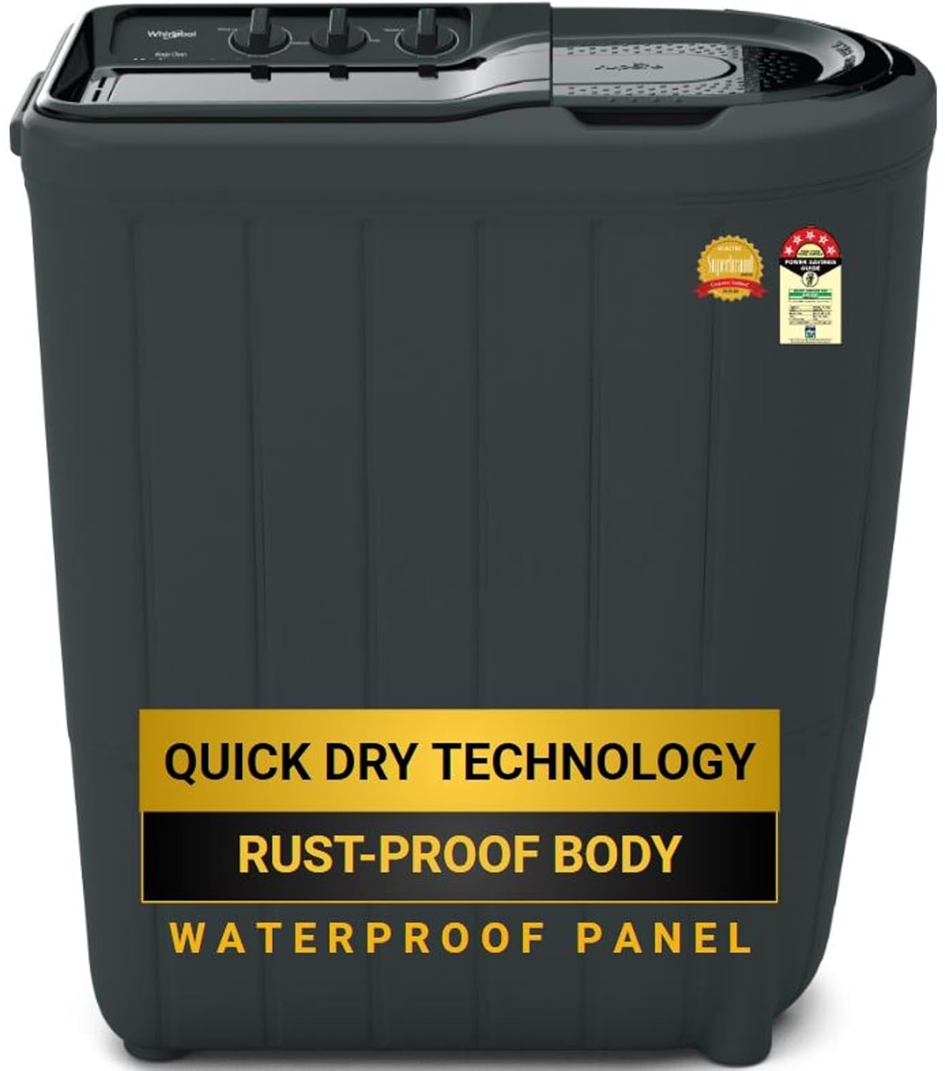 Whirlpool 7 kg Semi Automatic Top Load Washing Machine (SUPERB ATOM 70S)