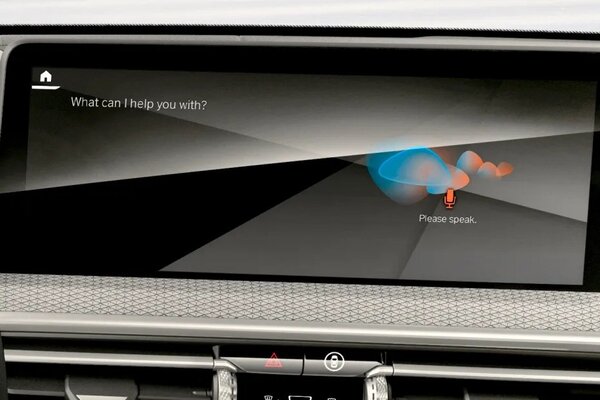 BMW X4 Infotainment System Main Menu