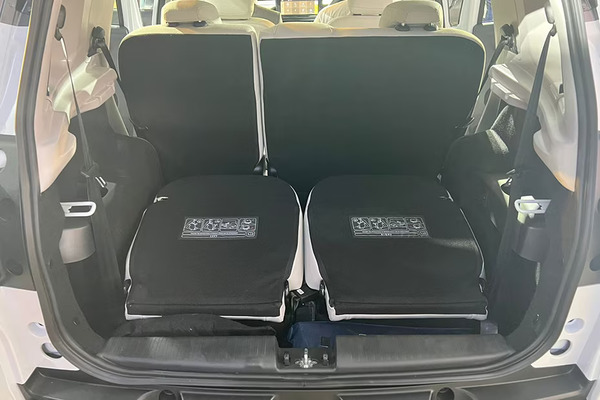 Citroen C3 Aircross Seats Turned Over