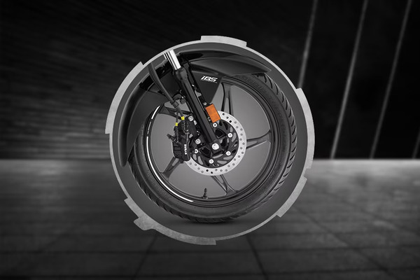 Hero Glamour XTEC Front Wheel