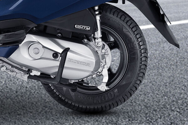 Honda Activa 6G Rear Tyre View