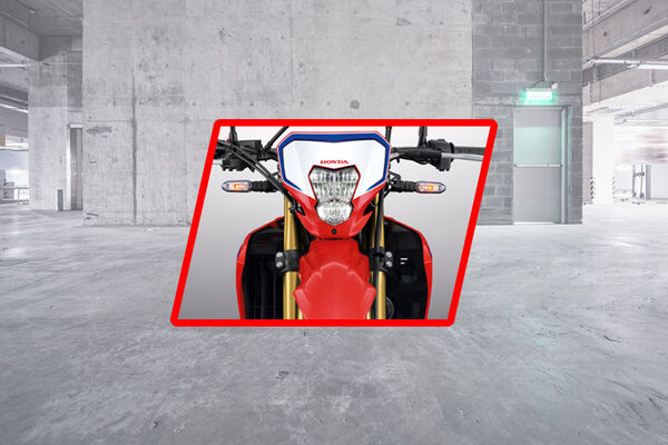 Honda CRF300L Headlight View