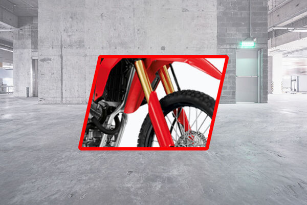 Honda CRF300L Suspension View