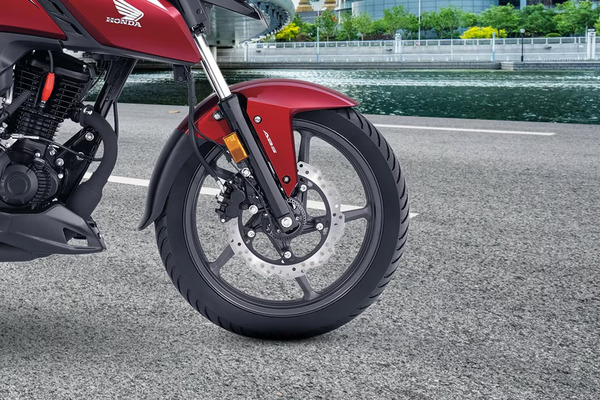 Honda SP160 Front Tyre View