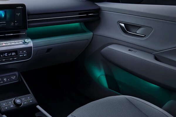Hyundai Kona Electric 2024 Ambient Lighting View