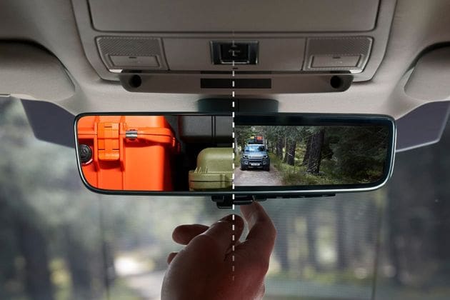 Land Rover Defender Rear Mirror