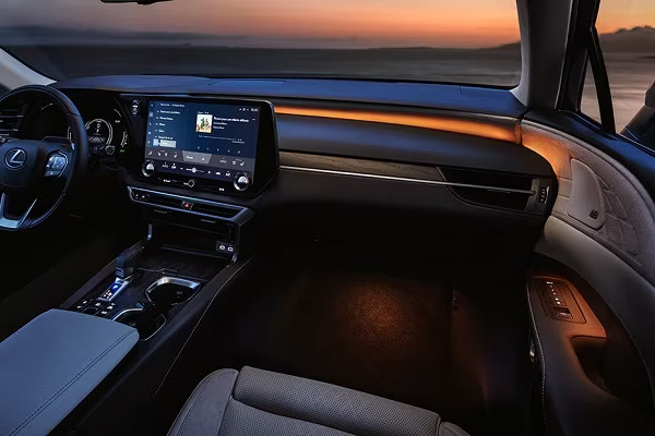 Lexus RX Ambient Lighting View