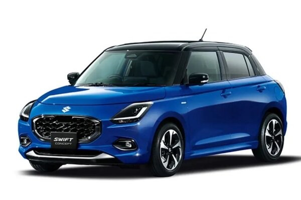 Exterior Marutisuzuki Swift 2024 Front Left View 600x400 