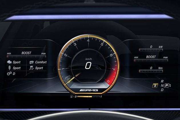 Mercedes-Benz E-Class[2021-2024] Speedometer