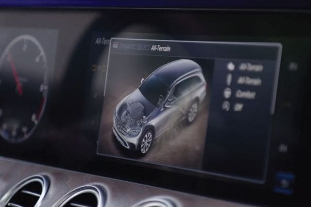Mercedes-Benz e-class-all-terrain Information System