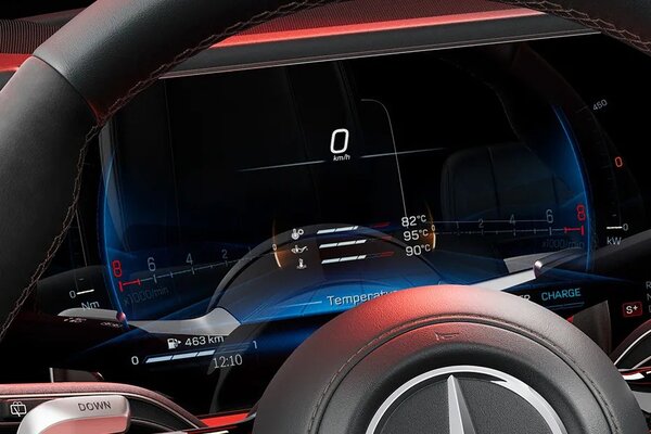 Mercedes-Benz GLS Instrument Cluster