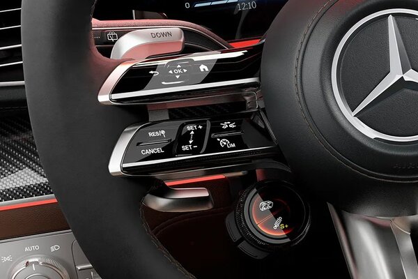 Mercedes-Benz GLS Steering Controls