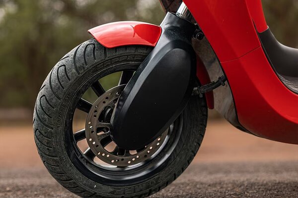 Ola Electric S1 Pro Front Tyre View