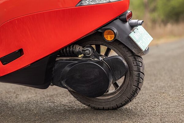 Ola Electric S1 Pro Rear Tyre View