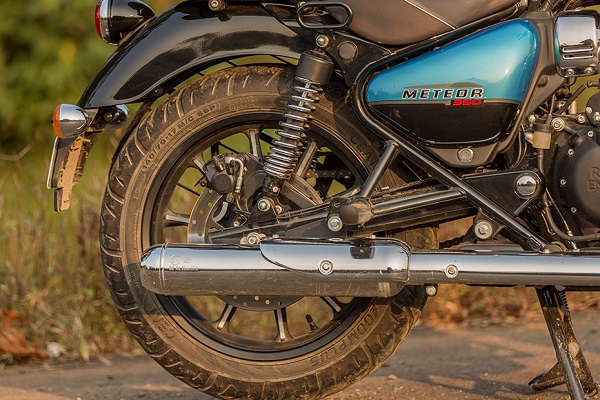 Royal Enfield Meteor 350 Exhaust View