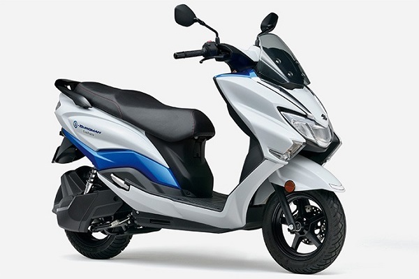 Suzuki Burgman Electric Right Side View
