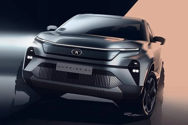 Tata Harrier EV Front View