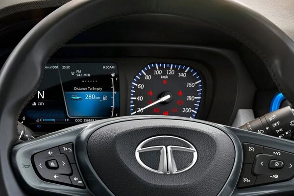 Tata Punch Instrument Cluster