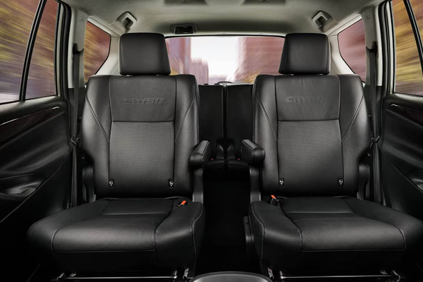 Toyota Innova Crysta Rear Seats