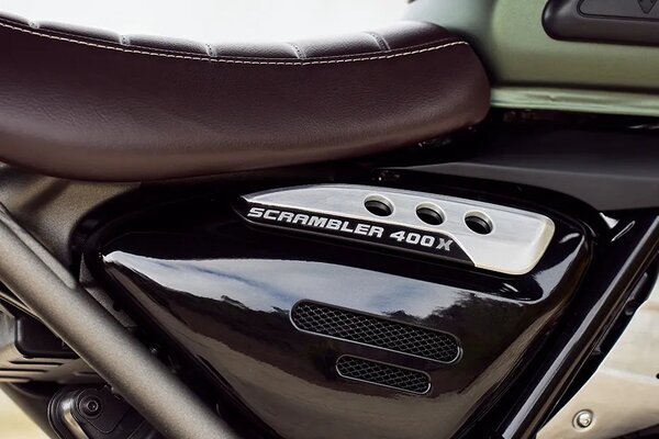 Triumph Scrambler 400 X Model Name